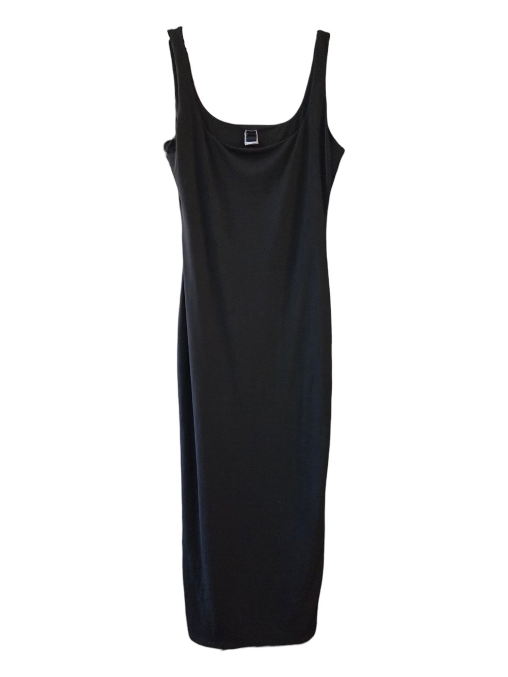 Windsor Black Scoop Neck Maxi Tank Dress - Size S